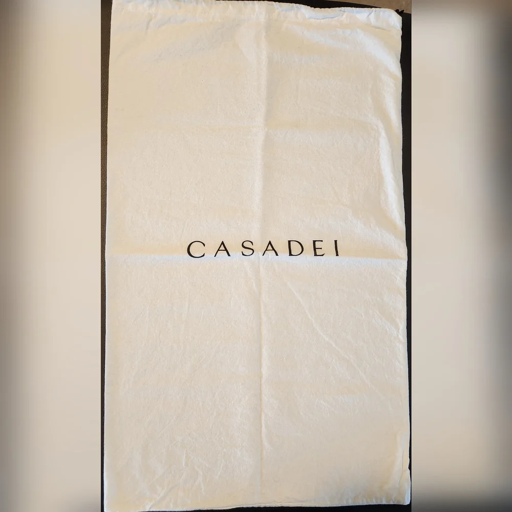 Casadei Large White Dust Bag